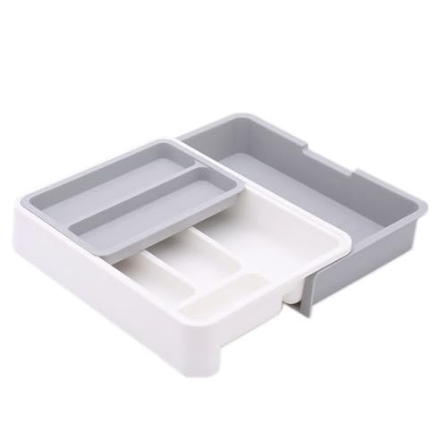 Kznifmk Getrenntes Geschirr, Sortierbox, Schublade, Organizer, Aufbewahrungsbox, Messer und Gabel, Löffel, Küchenregal, A Kznifmk Getrenntes Geschirr, Sortierbox, Schublade, Organizer, Aufbewahrungsbox, Messer und Gabel, Löffel, Küchenregal, A von Kznifmk