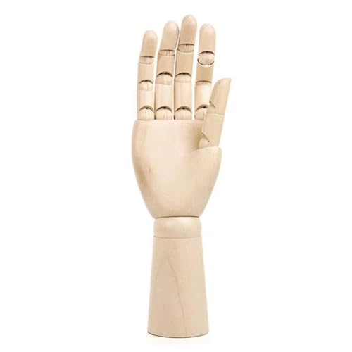 Kznifmk Hölzernes Handmodell, Handfiguren, Drehbares Gelenk, Zeichnung, Skizze, Schaufensterpuppe, Miniaturen, Schreibtisch, Raumdekoration, 12 Kznifmk Hölzernes Handmodell, Handfiguren, Drehbares Gelenk, Zeichnung, Skizze, Schaufensterpuppe, Miniaturen, Schreibtisch, Raumdekoration, 12 von Kznifmk