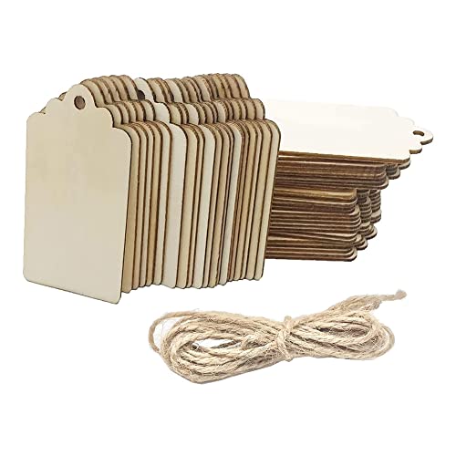 Kznifmk Holzstempel, 100 Stück, unlackierte Holzsticks, 6,9 x 3,8 cm, mit Loch, zum Aufhängen und Dekoration für Hochzeiten, Bastelprojekte Kznifmk Holzstempel, 100 Stück, unlackierte Holzsticks, 6,9 x 3,8 cm, mit Loch, zum Aufhängen und Dekoration für Hochzeiten, Bastelprojekte von Kznifmk