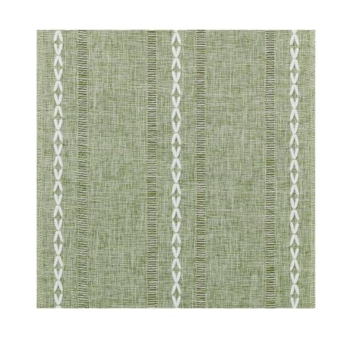 Kznifmk Tischdecke mit Bauernhofmotiv, feine Nähte, Bohème, Salbeigrün, Landhausdekoration, 33 x 228 cm Kznifmk Tischdecke mit Bauernhofmotiv, feine Nähte, Bohème, Salbeigrün, Landhausdekoration, 33 x 228 cm von Kznifmk