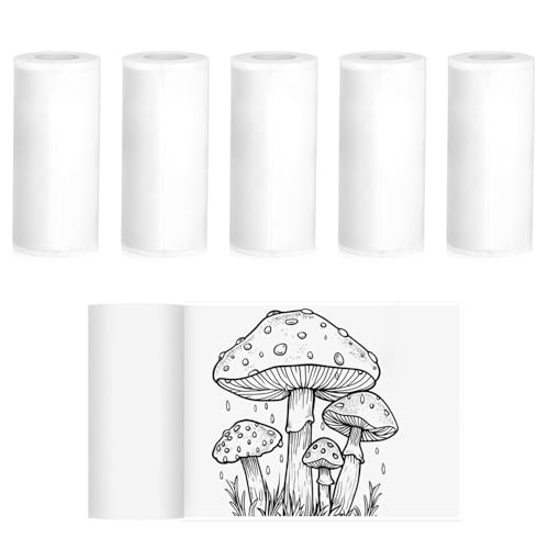 Kzouenzu Thermorollen 57mm, 5 Rollen Thermopapier, Ersatz-Papierrollen, Kassenrollen, Thermopapier Rolle Kompatibel Mit Den Meisten Druckrechnern Und Registrierkassen Kzouenzu Thermorollen 57mm, 5 Rollen Thermopapier, Ersatz-Papierrollen, Kassenrollen, Thermopapier Rolle Kompatibel Mit Den Meisten Druckrechnern Und Registrierkassen von Kzouenzu