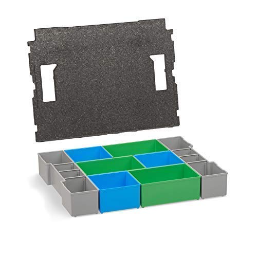 Aufbewahrung Schrauben | L-BOXX 102 Insetboxen-Set | CD3 Einsätze mit Deckenpolster | Sortierboxen für Kleinteile | Aufbewahrungsbox Schrauben Aufbewahrung Schrauben | L-BOXX 102 Insetboxen-Set | CD3 Einsätze mit Deckenpolster | Sortierboxen für Kleinteile | Aufbewahrungsbox Schrauben von L-BOXX