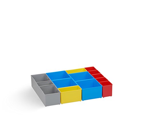 Sortimentsbox klein leer | Bosch Sortimo i-BOXX 72 Insetboxenset C3 | Erstklassige Sortierboxen für Kleinteile | Sortierkasten tragbar von L-BOXX