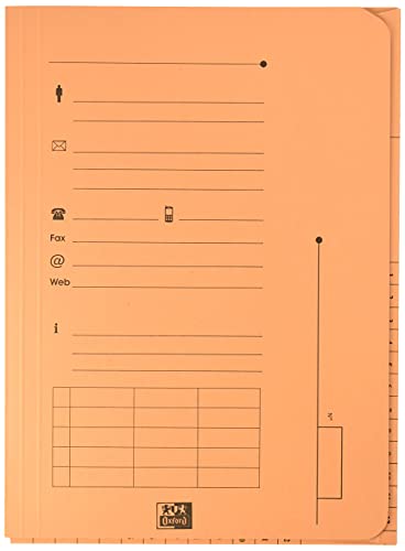 Die schräg 13270 Hemd HV 235 x 320 mm 240 g Innenklappen Indizierung lachs 25 Pack Kraftpapier von L'OBLIQUE