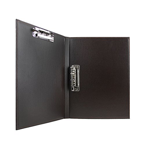 Liying Neu Klemmbretter Klemmhebelmappe Retro Klemmhebel-mappe Schnellhefter DIN A4 Leder Braun Liying Neu Klemmbretter Klemmhebelmappe Retro Klemmhebel-mappe Schnellhefter DIN A4 Leder Braun von L Y