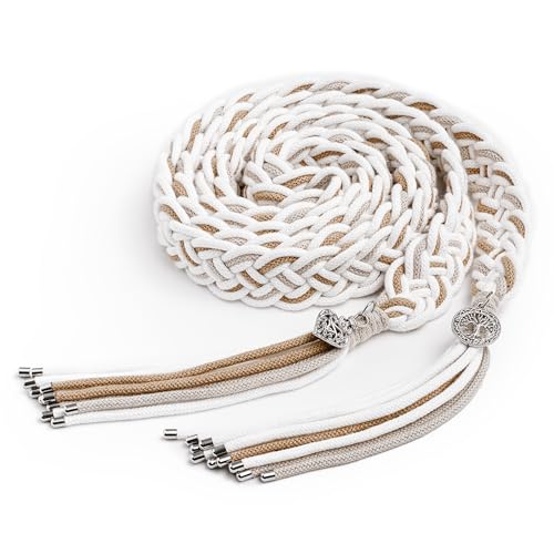 L.I.L.O.U Kordel für Hochzeitszeremonie aus natürlicher Baumwolle, handgefertigt, Beige von L.I.L.O.U