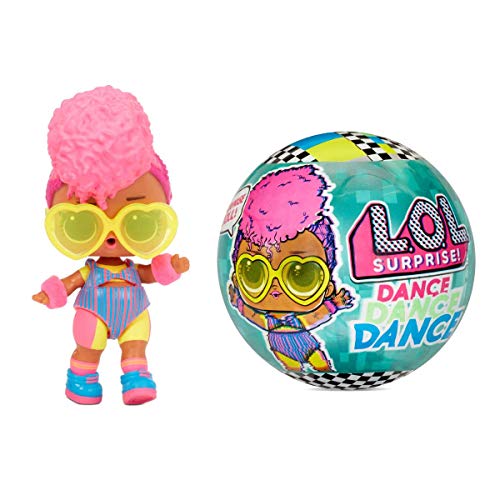 LOL Surprise Dance Dance Dance Puppen - 8 Überraschungen, Designer-Kleidung und Fashion Accessoires - inklusive sich drehender Tanzfläche und Tanzkarte - Sammlerstück für Mädchen ab 3 Jahren von L.O.L. Surprise!