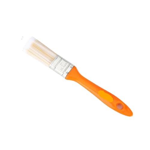 L6NqIAG 1/1.5/2/2.5/3/4/5/6 Zoll Pinsel Hause Dekoration Pinsel Kunststoff Griff Weiche Haar Pinsel Wand und Möbel Malen Werkzeug Holzgriffpinsel(1 inch) von L6NqIAG