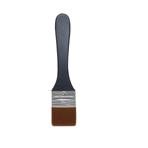 L6NqIAG 1 Stück Ölgemälde Pinsel Nylon Pinsel Set for Acryl Öl Zeichnung Aquarell Holz Malerei Pinsel Werkzeuge Holzgriffpinsel(Size 1) von L6NqIAG