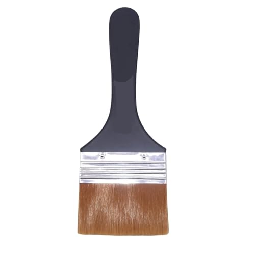 L6NqIAG 1 Stück Pinsel mit schwarzem Griff, Metallring, Holzgriff, Nylonhaar, Künstlerpinsel for Aquarell und Ölgemälde Holzgriffpinsel(Color 1) von L6NqIAG