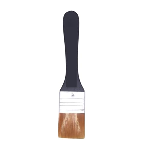 L6NqIAG 1 Stück Pinsel mit schwarzem Griff, Metallring, Holzgriff, Nylonhaar, Künstlerpinsel for Aquarell und Ölgemälde Holzgriffpinsel(Color 6) von L6NqIAG