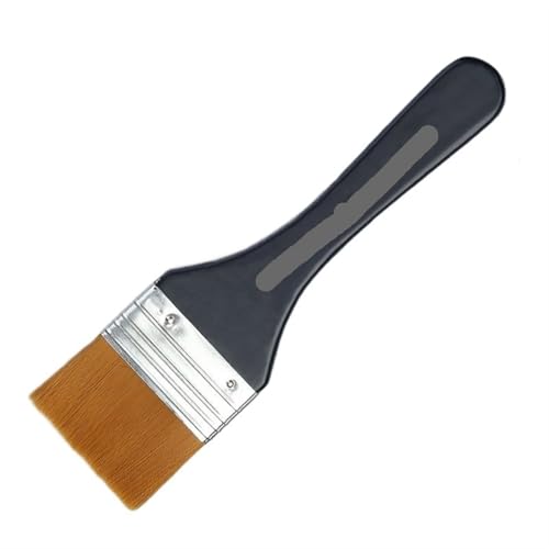 L6NqIAG 6 Arten Aquarell-Ölkunst-Pinsel Nylonhaar-Malpinsel Leicht zu reinigende Holz-Reinigungsbürste Holzgriffpinsel(6cm) von L6NqIAG