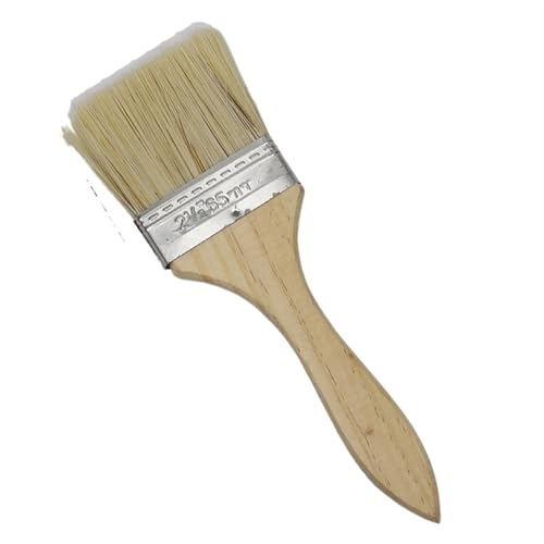 L6NqIAG Farbe und Chip Pinsel Universalfarbe for Farbe Flecken Lacke Aquarell Holz Wand Möbel Pinselreiniger Holzgriffpinsel(2.5 inch) von L6NqIAG