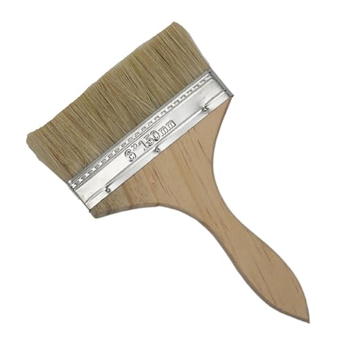 L6NqIAG Farbe und Chip Pinsel Universalfarbe for Farbe Flecken Lacke Aquarell Holz Wand Möbel Pinselreiniger Holzgriffpinsel(6 inch) von L6NqIAG