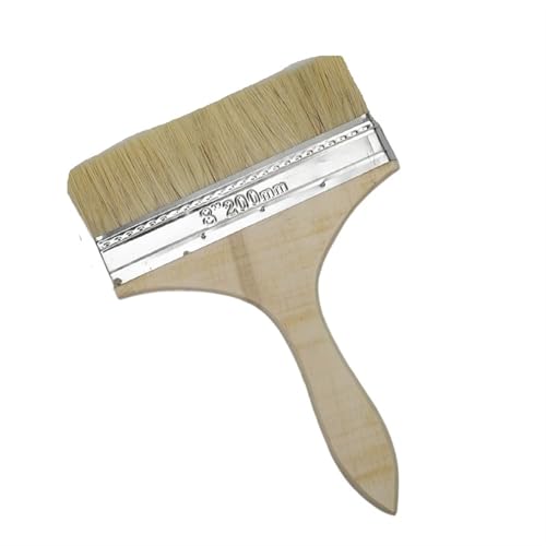 L6NqIAG Farbe und Chip Pinsel Universalfarbe for Farbe Flecken Lacke Aquarell Holz Wand Möbel Pinselreiniger Holzgriffpinsel(8 Inch) von L6NqIAG