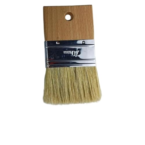 L6NqIAG Pinsel for Acryl- und Ölgemälde, Zeichenpinsel, Kunstpinsel, große Flache Kante Holzgriffpinsel(3inch 5.1cm Bristles) von L6NqIAG