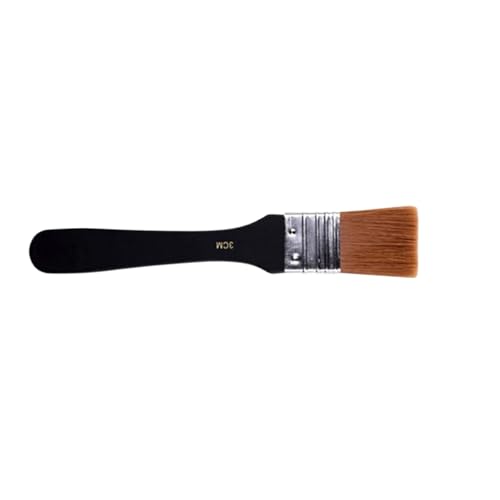 L6NqIAG Pinsel mit Holzgriff, professioneller Aquarellpinsel for Flecken, Lacke, Kleber, Gesso-Pinsel, Malwerkzeuge Holzgriffpinsel(3cm) von L6NqIAG