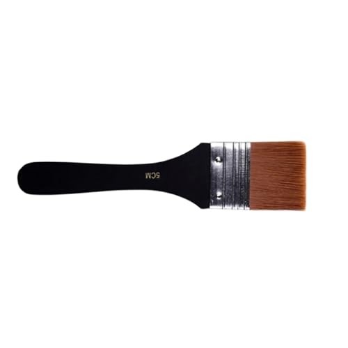 L6NqIAG Pinsel mit Holzgriff, professioneller Aquarellpinsel for Flecken, Lacke, Kleber, Gesso-Pinsel, Malwerkzeuge Holzgriffpinsel(5cm) von L6NqIAG