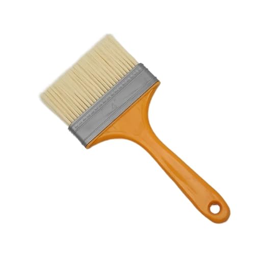 L6NqIAG Pinsel mit Kunststoffgriff 1/2/4/5 Zoll for Wand- und Möbelmalwerkzeug-Set Malpinsel Künstlerpinsel Holzgriffpinsel(4inch) von L6NqIAG