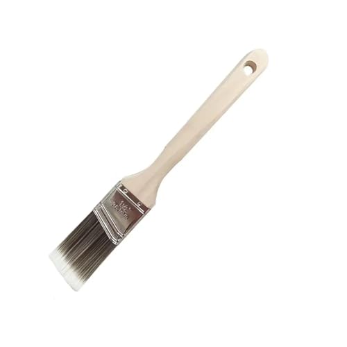 L6NqIAG Pinsel mit schräger Öffnung, Malerpinsel, Wasserpinsel, Lackreparaturpinsel, Reinigungspinsel Holzgriffpinsel(272mm) von L6NqIAG
