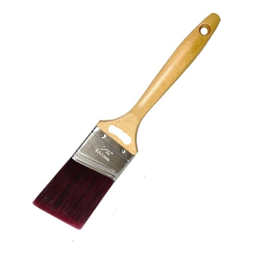 L6NqIAG Pro Grade Pinsel Kunst Pinsel 1,5 "2" 2,5 "3" Winkel Pinsel Holzgriffpinsel(2.5inch) von L6NqIAG