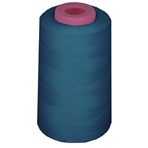 LA Linen 100 % Polyester, konischer Nähgarn, Dark Teal AX129 von LA Linen