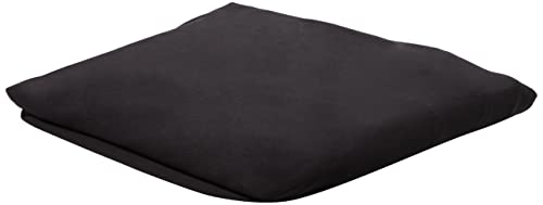 LA Linen Open Back Spandex Tablecloth for Foldable Buffet Tables, Black, 96" x 18" x 30" von LA Linen