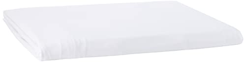 LA Linen Open Back Spandex Tablecloth for a 8-Foot Rectangular Table, 96 by 30 by 30-Inch, White von LA Linen