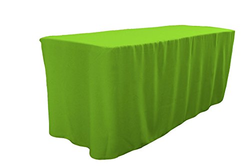 La Leinen Popeline Spannbettlaken Tischdecke, Polyester, Lime, 122 x 76.2 x 0.2 cm La Leinen Popeline Spannbettlaken Tischdecke, Polyester, Lime, 122 x 76.2 x 0.2 cm von LA Linen