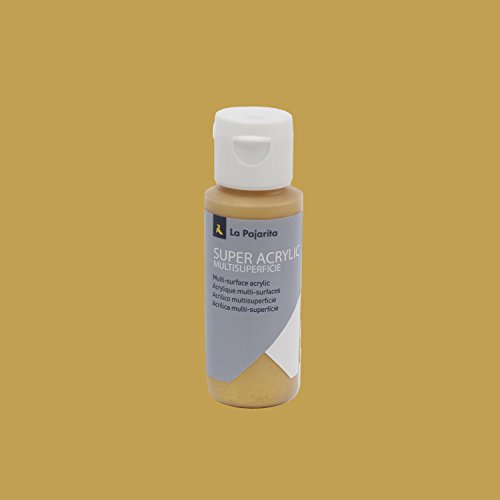 Die Fliege 47 – Acrylfarbe, goldfarben Real Die Fliege 47 – Acrylfarbe, goldfarben Real von La Pajarita