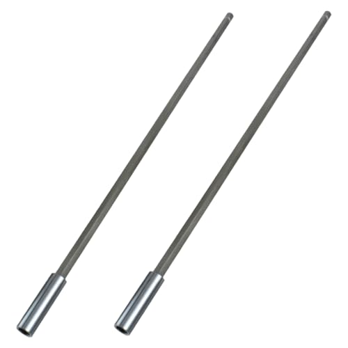 Bohrerweiterung, 2pcs Bohrer Verlängerung Bithalter 1/4 Hex Shank Magnetic 300 mm/12 Zoll für Fahrerschraubendreher von LAANCOO