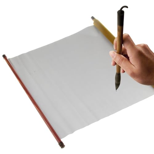 LAANCOO Chinesisches Kalligraphiepapier, wiederverwendbares Wasser Schreibtuch ohne Tinte Chinese Magic Tuchwasserpapier, leere Zeichnung für Anfänger, Weiß-140x46cm LAANCOO Chinesisches Kalligraphiepapier, wiederverwendbares Wasser Schreibtuch ohne Tinte Chinese Magic Tuchwasserpapier, leere Zeichnung für Anfänger, Weiß-140x46cm von LAANCOO