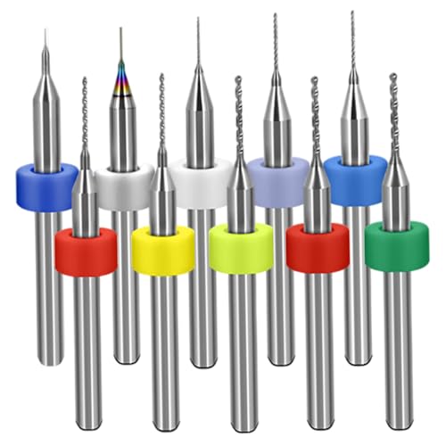Micro-Bohrer-Bit-Set 10pcs Handbohrgeräte für Schmuck, die 0, 1 mm-1, 0 mm Carbid-Bits, praktische Werkzeuge für Druckschaltkartonstein-Steinschmuck CNC-Gravur, eingestellt Micro-Bohrer-Bit-Set 10pcs Handbohrgeräte für Schmuck, die 0, 1 mm-1, 0 mm Carbid-Bits, praktische Werkzeuge für Druckschaltkartonstein-Steinschmuck CNC-Gravur, eingestellt von LAANCOO