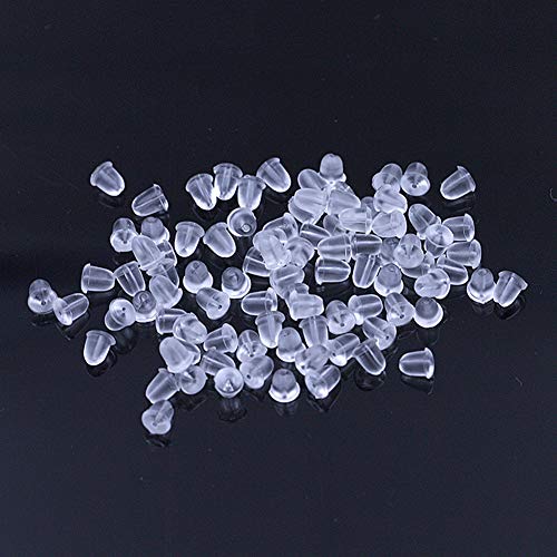 LAAT 100X Silikonverschlüsse Kleine Ohrring Stopper Ohrstopper Kleine Ohrring Stopper Verschlüsse Rückseiten Schmuck DIY Schmuckzuhör Transpante Kunststoff-Ohrstöselkappe Rükseiten Schmuck LAAT 100X Silikonverschlüsse Kleine Ohrring Stopper Ohrstopper Kleine Ohrring Stopper Verschlüsse Rückseiten Schmuck DIY Schmuckzuhör Transpante Kunststoff-Ohrstöselkappe Rükseiten Schmuck von LAAT