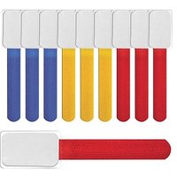 10 LABEL THE CABLE Klettkabelbinder MINI TAGS farbsortiert von LABEL THE CABLE