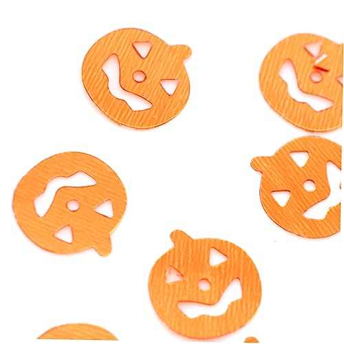 LABRIMP 1 Packung Halloween-Dekorationen für Tische Kürbisdekorationen Schleife halloween atmosphäre halloween party Halloween-Konfettipapier Konfetti für Tische schmücken von LABRIMP