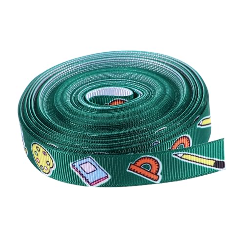LABRIMP 1 Rolle Geschenkband für Schulanfang Grünes Diy Bastelband für Schleifen Breit Yards für Kreative Dekorationen und Frühlingsfeste LABRIMP 1 Rolle Geschenkband für Schulanfang Grünes Diy Bastelband für Schleifen Breit Yards für Kreative Dekorationen und Frühlingsfeste von LABRIMP