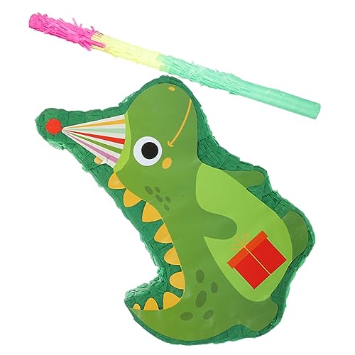 LABRIMP 1 Satz Piñata Dino für Kindergeburtstag Partydeko Fotorequisiten Teilig Piñata Schlagstock Sicher Wiederverwendbar LABRIMP 1 Satz Piñata Dino für Kindergeburtstag Partydeko Fotorequisiten Teilig Piñata Schlagstock Sicher Wiederverwendbar von LABRIMP