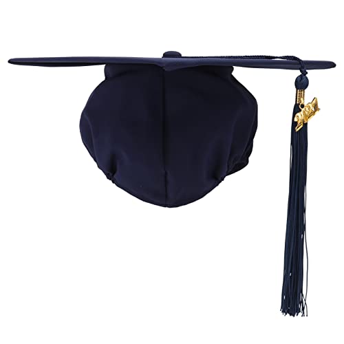 LABRIMP 1 Stück 2021 Bachelor-Kappe Abschlusshut 2021 College-Abschluss-Hut Hüte Randbereich Abschlusskappe 2021 Graduierung mit Quaste Erwachsener Abiturmütze Zylinder von LABRIMP