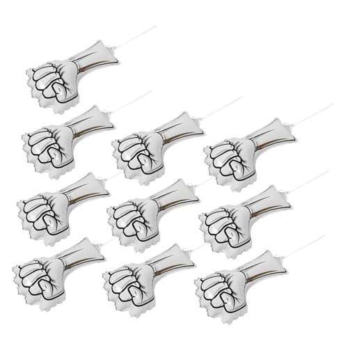 LABRIMP 10 Stück Aluminiumfolie Sportballon Cheersticks Langlebige Aufblasbare Fan-requisiten für Sportveranstaltungen Schulwettkämpfe Geburtstagsfeiern und Community-events Stimmungsvolle LABRIMP 10 Stück Aluminiumfolie Sportballon Cheersticks Langlebige Aufblasbare Fan-requisiten für Sportveranstaltungen Schulwettkämpfe Geburtstagsfeiern und Community-events Stimmungsvolle von LABRIMP