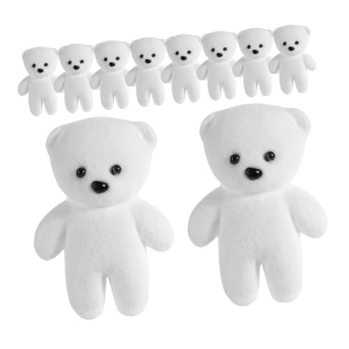 LABRIMP 10 Stück Teiliges Schaumstoffbären Weiche DIY Blumendekoration Niedliche Kleine Kuschelbären für Abschlussfeier und Weihnachtsdeko Einfach zu Befestigen LABRIMP 10 Stück Teiliges Schaumstoffbären Weiche DIY Blumendekoration Niedliche Kleine Kuschelbären für Abschlussfeier und Weihnachtsdeko Einfach zu Befestigen von LABRIMP