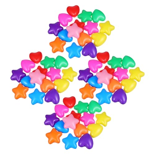 LABRIMP 100 Stück Herz und Sternform Ozeanbälle für Indoor Spielbereiche Partyspielzeug Dekorative Spielbälle Sicher und Kindgerecht für Partys und Kreative Spielumgebungen LABRIMP 100 Stück Herz und Sternform Ozeanbälle für Indoor Spielbereiche Partyspielzeug Dekorative Spielbälle Sicher und Kindgerecht für Partys und Kreative Spielumgebungen von LABRIMP