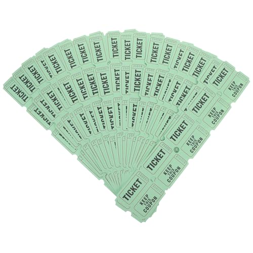 LABRIMP 100 Stück Tickets Party Ticket Etiketten für Veranstaltungen Spiele Gewinnspiele Druckqualität Interaktive Spiel Lose für Feiern und Events von LABRIMP
