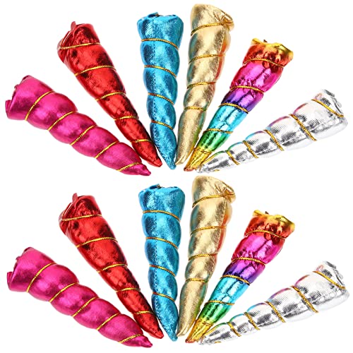 LABRIMP 12 Stück Teiliges Einhorn Horn Glitzernde Einhorn Haaraccessoires für Stirnbänder und Kreative Diy Fotos für Geburtstagsfeiern Blau Gold Rot Silber Rosa LABRIMP 12 Stück Teiliges Einhorn Horn Glitzernde Einhorn Haaraccessoires für Stirnbänder und Kreative Diy Fotos für Geburtstagsfeiern Blau Gold Rot Silber Rosa von LABRIMP