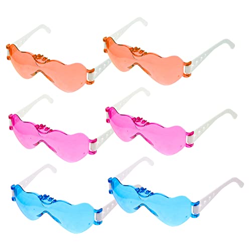 LABRIMP 16 Stück Teiliges Bunte Sonnenbrillen Lustige Foto Requisiten für Partys Strand Geburtstagsfeiern und Leicht Tragbar für Zufällige Farbe Zufällige Farbe von LABRIMP
