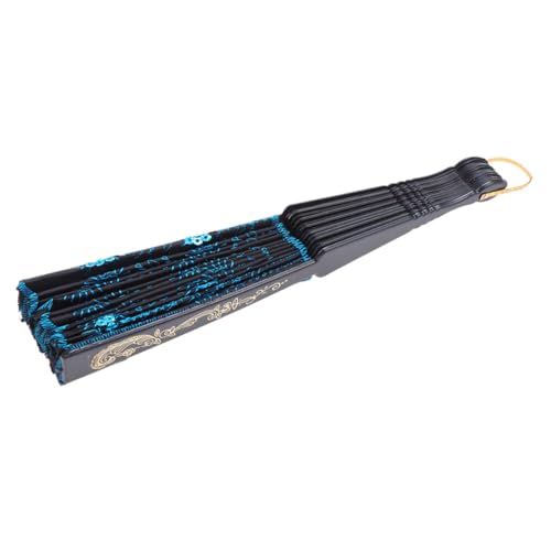 LABRIMP 2 Stück Pailletten Bestickter Faltbarer Handfächer Handlicher Tanzfächer in Blau Langlebiges Material Dekorativer Fächer für Fotos Geschenkidee für Freunde und Tanzliebhaber LABRIMP 2 Stück Pailletten Bestickter Faltbarer Handfächer Handlicher Tanzfächer in Blau Langlebiges Material Dekorativer Fächer für Fotos Geschenkidee für Freunde und Tanzliebhaber von LABRIMP