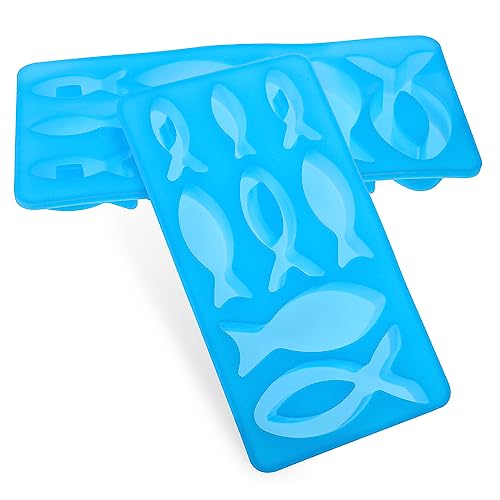 LABRIMP 2 Stück Silikon Fischform Mulden Backform für Kuchen Schokolade Seife und Epoxidharz Kreative Küchenwerkzeuge für Diy Bäckerei LABRIMP 2 Stück Silikon Fischform Mulden Backform für Kuchen Schokolade Seife und Epoxidharz Kreative Küchenwerkzeuge für Diy Bäckerei von LABRIMP