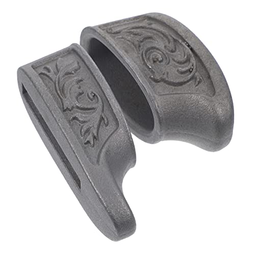 LABRIMP 2 Stück Teiliges Edelstahlmesser Zubehör mit Fingerschutz und Ergonomischem Griff für Messerherstellung für Diy Projekte LABRIMP 2 Stück Teiliges Edelstahlmesser Zubehör mit Fingerschutz und Ergonomischem Griff für Messerherstellung für Diy Projekte von LABRIMP