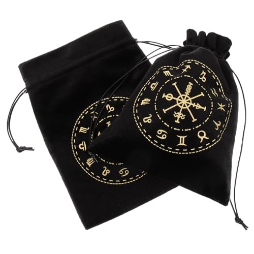 LABRIMP 2 Stück Teiliges Tarot Karten Aufbewahrungssäckchen aus Weichem Lint Kordelzug Beutel mit Ausreichend Platz für Tarotkarten Schmuck Kosmetik für Tarotliebhaber Schützt Zuverlässig LABRIMP 2 Stück Teiliges Tarot Karten Aufbewahrungssäckchen aus Weichem Lint Kordelzug Beutel mit Ausreichend Platz für Tarotkarten Schmuck Kosmetik für Tarotliebhaber Schützt Zuverlässig von LABRIMP