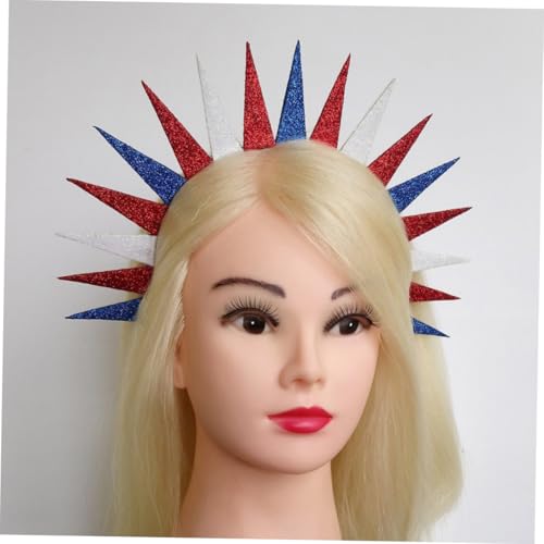LABRIMP 2 Stück Teiliges Unabhängigkeitstag Stirnband mit Statue design Verstellbar Patriotisch Of July Party Haarband für Erwachsene Vielseitige Dekoration für Feiertage und Kostümpartys LABRIMP 2 Stück Teiliges Unabhängigkeitstag Stirnband mit Statue design Verstellbar Patriotisch Of July Party Haarband für Erwachsene Vielseitige Dekoration für Feiertage und Kostümpartys von LABRIMP